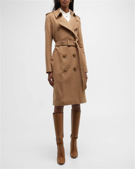 burberry cashmere hooded trench coat|Burberry cashmere kensington trench coat.